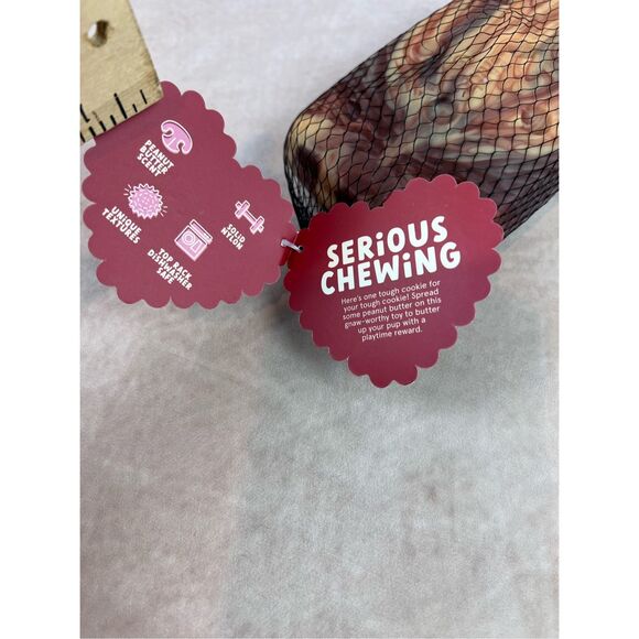 Bark Box Super Chewer Valentines Day Cookie Toy NWT - Picture 3 of 4